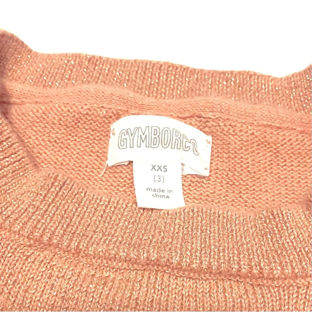 Gymboree Metallic Sweater Dress Girls Rose Gold Girls’ Sz‎ XXS (3)